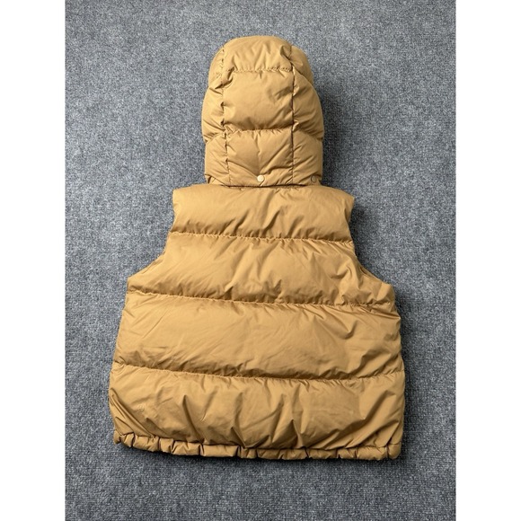 Womens Lululemon Wonder Puff 600 Fill Down Brown Cropped Vest, Size 4 - Picture 2 of 9